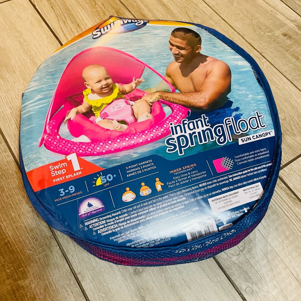 New with tags “swimways” infant spring pool float
